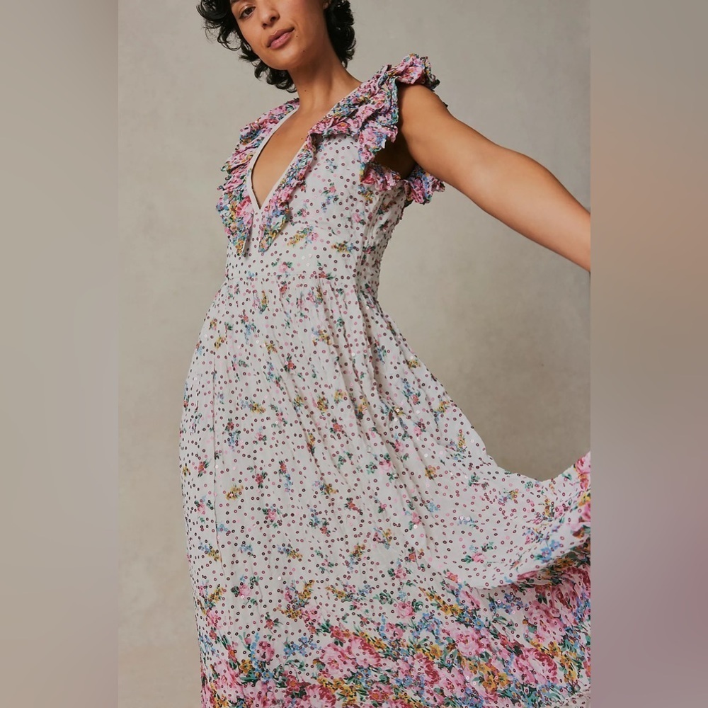 NWT byTiMo Beaded Gown - Picture 3 of 5